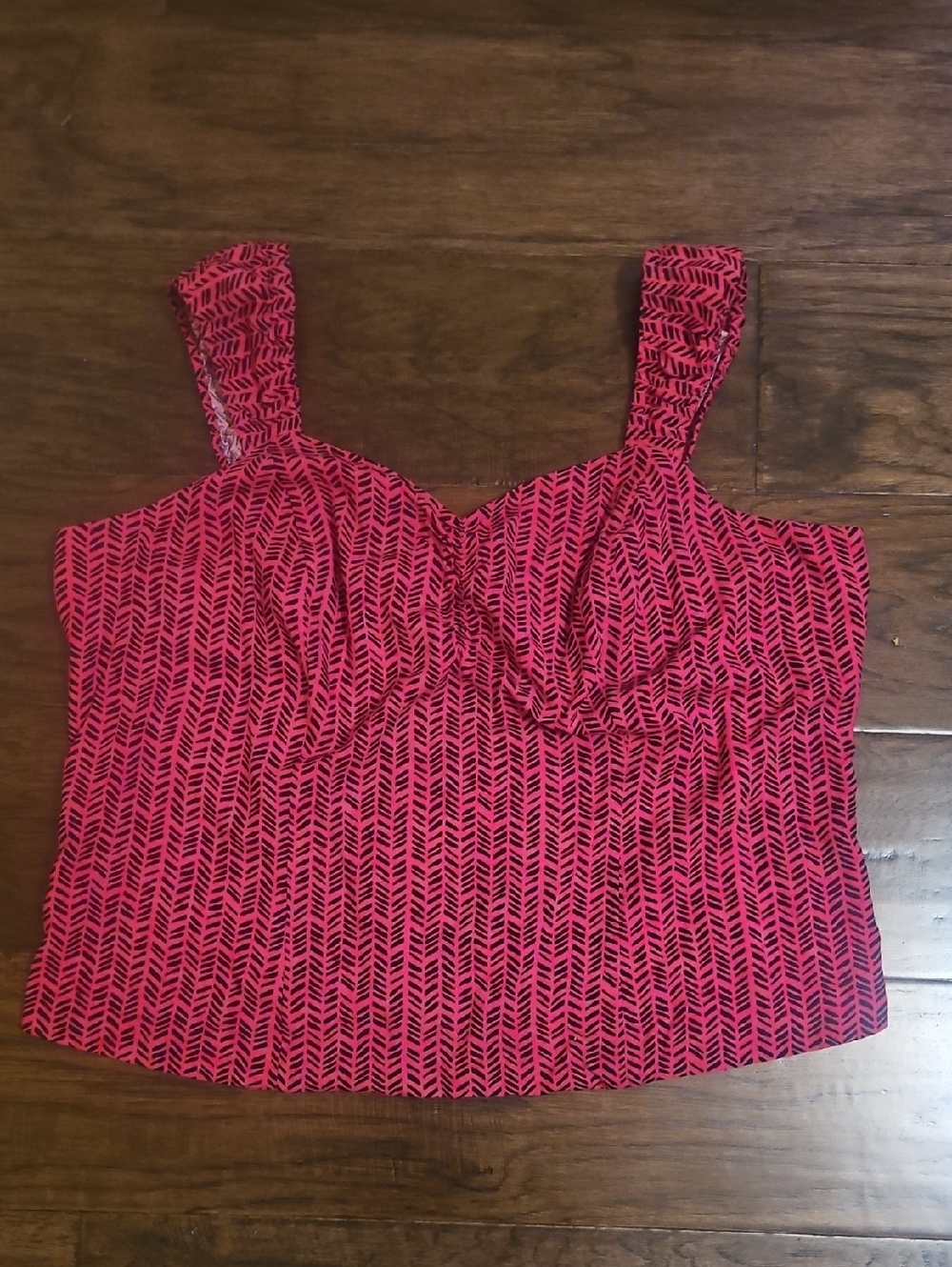 Pink Patterned Tank Top / Torrid